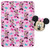 Minnie Mouse Plush Pillow and 40" Inch x 50" Inch Throw Blanket - Kids Super Soft 2 Piece Nogginz Set -Official Product-