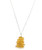 Sunshine Stacked Sea Pebble Pendant Necklace on 18 inch Sterling Silver Chain by Aimee Tresor Jewelry