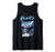DC Comics Batman Kanji Lightning Comic Panel Tank Top