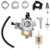 SAKITAM Carburetor carb for CH1 CH4 Brush Master DEK 420CC 15HP Chipper Shredder Gas Engine with Gaskets Fuel Filter Spark Plug Kit