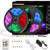 Easeking 40ft Led Strip Lights RGB LED Lights for Bedroom 360 LEDs 5050 Music Sync Color Changing with 40keys Remote Control Decoration for Bedroom Home TV Party