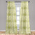 Ambesonne Botanical Window Curtains Repeating Pattern with Silhouettes of Olive on Leafy Branches Lightweight Decorative Panels Set of 2 with Rod Pocket 56" x 84" Avocado Green Ivory