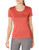 Salomon Women's Standard Agile Short Sleeve TEE W Cayenne-Heather L