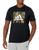 adidas mens EXT Motion Fleece Tee Black Large