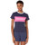 Reebok Training Essentials Linear Logo T-Shirt Vector Navy-Pink-White S