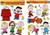 Eureka Peanuts Classic Double Sided Characters Deco Kit and Classic Characters Window Clings