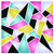 Geometric Stencil 10 x 10 inch -M- - Pattern Wall Art Decor Stencils for Painting Template