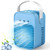 Portable Air Conditioner Personal Air Cooler Evaporative Cooler Air Humidifier Humidifier Misting Fan 3 Wind Speed Desktop Air Conditioner Fan for Home Office Room