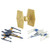 Star Wars- The Force Awakens Micro Machines 3 Pack Starfighter Assault
