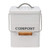 ayacatz Stainless Steel Compost Bin for Kitchen Countertop Compost Bin?1 Gallon Kitchen Trash Can -Includes Charcoal Filter?Compost Bucket Kitchen Pail Compost with Lid -White