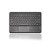 Touchpad Bluetooth Keyboard for ipad Pro bluebyte Trackpad Wireless Bluetooth Keyboard for iPad iOS Android Windows Tablet Smartphone Laptops Mac Slim Wireless Keyboard Round Keycaps