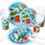 Dinosaur Birthday Party Supplies for Fathers Day Decorations Serves 24 Dinosaur Party Decorations Includes Plates Napkins Cups Forks Spoons Knives Set