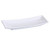 Fuji Rectangular Plate 8"W X 3 1-8"L Porcelain White