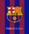 FCB Barcelona Luxury Plush Throw Blanket 50"x60"
