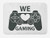 Lunarable Gamer Bath Mat We Love Gaming Words Greyscale Controller Design with Heart in The Middle Plush Bathroom Decor Mat with Non Slip Backing 29.5" X 17.5" Charcoal Grey