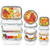 Glass Food Storage Containers with Lids - 24 Piece Airtight Glass Meal Prep Containers Stackable  and  Leak-proof BPA-Free Dishwasher-Microwave-Freezer Safe