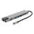 8-in-1 USB Hub Portable Type-C Docking Station Type?C Hub Converter Memory Card Reader HDMI RJ45 Adapter Plug and Play