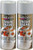 Dupli-Color DE1615 Aluminum Engine Enamel with Ceramic 12 oz. Aerosol -2 Pack-