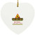 GAMILAN Road Work Ahead I Hope It Does Heart Ornament