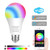 SZGMJIA LED Smart Light Bulb, 7W WiFi Dimmable E27 A19 Multicolor Light Bulb, 60W Equivalent, No Hub Required, Compatible with Alexa, Google Assistant and IFTTT