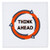 3dRose Carrie 3drose Quote Image - Image Of Think Ahead - 18x18 inch quilt square -qs_320208_7-