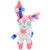 Sylveon Plush Toy Evolution Standing Sylveon Animal Stuffed Toy Quality Cartoon Toy Anime Throw Pillow Plush Collectible