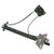 Front Right Passenger Side Power Window Regulator without Motor for Dodge Durango 2001-2003 Dakota 2001-2004