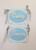 All About Details Prince Theme Daddy-Mommy Chair Signs 1set Prince Theme Baby Shower Prince Theme 1st Birthday -Light Blue  and  Silver-