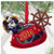 Disney Cruise Line DCL 2016 Captain Mickey Mouse Red Ear Hat Ornament