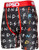 PSD Underwear Men's Friends Stacked Boxer Brief Black Small
