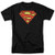 Popfunk Superman Logo S Shield Black T Shirt -Large-