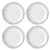 LENOX Navy Profile 4-Piece Accent Plate Set 4.00 LB