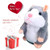 Brellavi Electronic Mimicry Pet, Talking Hamster Repeats What You Say, Electronic Mimicry Hamster for Boy and Girl , Best Mimicry Pet Talking Hamster Gift for 2019-Gray