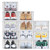 12 Packs Shoe Storage Boxes Clear Plastic Stackable Shoe Organizer Bins Drawer Type Front Opening Shoe Holder -White-