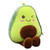 MIZZLES Snuggly Stuffed Avocado Fruit Soft Plush Toy Throw Pillow Fruit Stuffed Plush Toy Hugging Pillow Gifts for Kids Girl Boy and Friends Christmas -23.6inch-