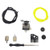 Cancanle Carburetor with Adjustment Tool Grommet Fuel Line Fuel Filter for Honda GX22 GX31 Engine FG100 Tiller