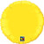 Qualatex 18" Yellow Round Foil Balloon