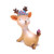 FANQIE Baby Deer Figurines Cake Toppers Fawn Doe Figurines Toys Mini Cute Cake Decor DIY Miniatures Animal Figurine Sika Deer-E-