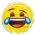 18" Foil Crying Laughing Emoji Balloon