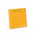 Knock Knock Thanks Die Cut Sticky Notes 3 x 3-Inches -1-Count-