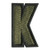 Tactical Letter Patches - Olive - K
