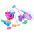 E-TING Miniature Mop Dust Pan Brush Broom Bucket Doll Housework Cleaning Set Dollhouse Garden Accessories for 7 - 11.5 inch Dolls Accessories