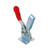 Utoolmart Toggle Clamp GH-201-B Horizontal Clamp Quick Release Tool 90Kg 198lbs Capacity 1 Pcs
