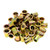 YXQ 60Pcs 3/8-16UNC Rivet Nut Flat Head Steel Blind Insert Nutsert Rivnut Zinc Plated
