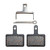AHL Bicycle Semi-Metallic Disc Brake Pads for TEKTRO Aquila Auriga Pro Comp Gemini Vela HD300 Auriga e-Comp Orion Draco WS 2 Dorado E10.11