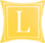 Pillow Covers 18x18 Fascidorm Throw Pillow Covers Front- L  and  Back- O Modern Decorative Throw Pillow Case Cushion Case for Room Bedroom Room Sofa Chair Car -Yellow-LO- 18x18''-