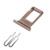Nano Sim Card Holder for iPhone Xs Replacement -Gold-Sim Card Slot Socket Tray Support with 2 Removal Eject Tools.