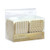Hanna K. Signature 12 Count Elements Square Baking Cups 2" Gold