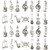 70PCS Music Charm Collection Wholesale Bulk Lots Instrument Music Notes Charms for Jewelry Making Mixed Smooth Tibetan Silver Metal Charms Pendants DIY for Jewelry Making Necklace Bracelet -CFM099- 70PCS Music Charm Collection Wholesale Bulk Lots Instrument Music Notes Charms for Jewelry Making Mixed Smooth Tibetan Silver Metal Charms Pendants DIY for Jewelry Making Necklace Bracelet -CFM099-