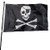 DANF FLAG 1 Pack Pirate Flag Skull and Crossbones Jolly Roger 3 by 5 FT Polyester Flag Banner